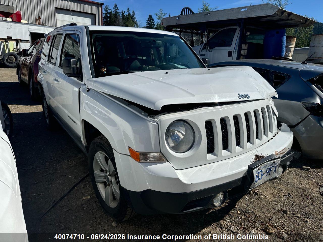 1J4NF4GB1BD111407 · 2011 JEEP PATRIOT LIMITED