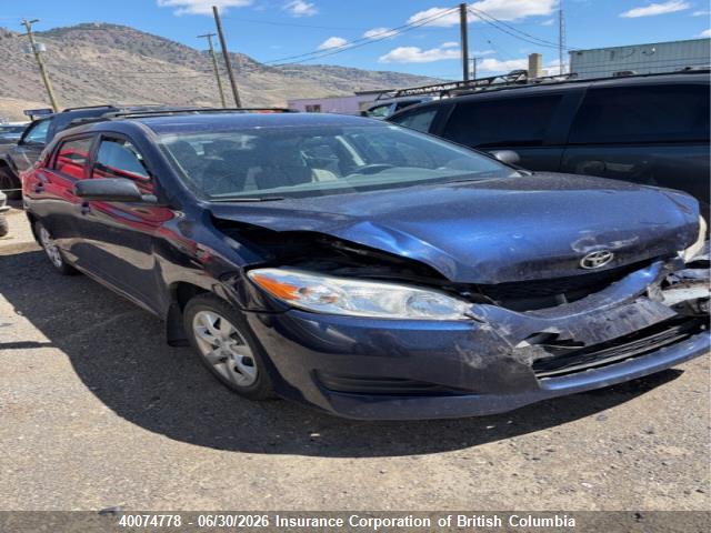 2T1LE4EE9DC023606 · 2013 TOYOTA COROLLA MATRIX S