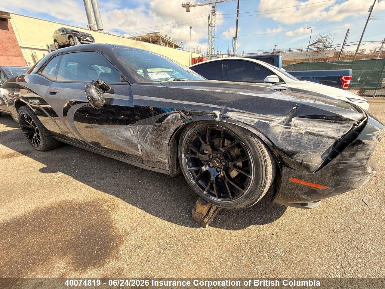 2C3CDZAG7GH255210 · 2016 DODGE CHALLENGER SXT