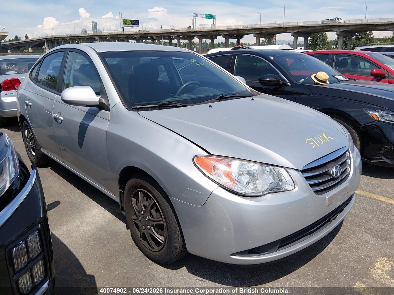 KMHDU4BD7AU053992 · 2010 HYUNDAI ELANTRA BLUE/GLS/SE