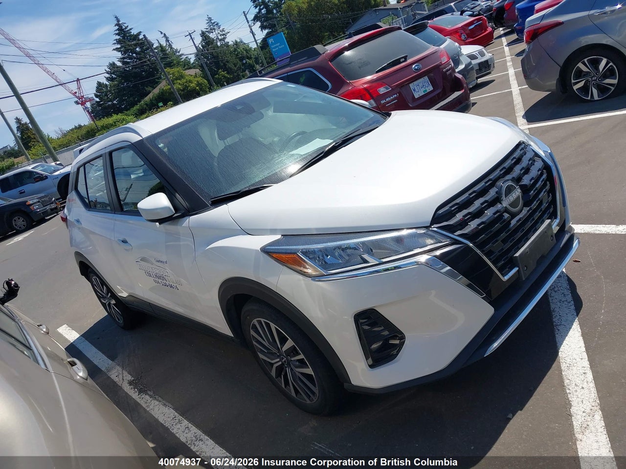 3N1CP5CV7NL504104 · 2022 NISSAN KICKS SV