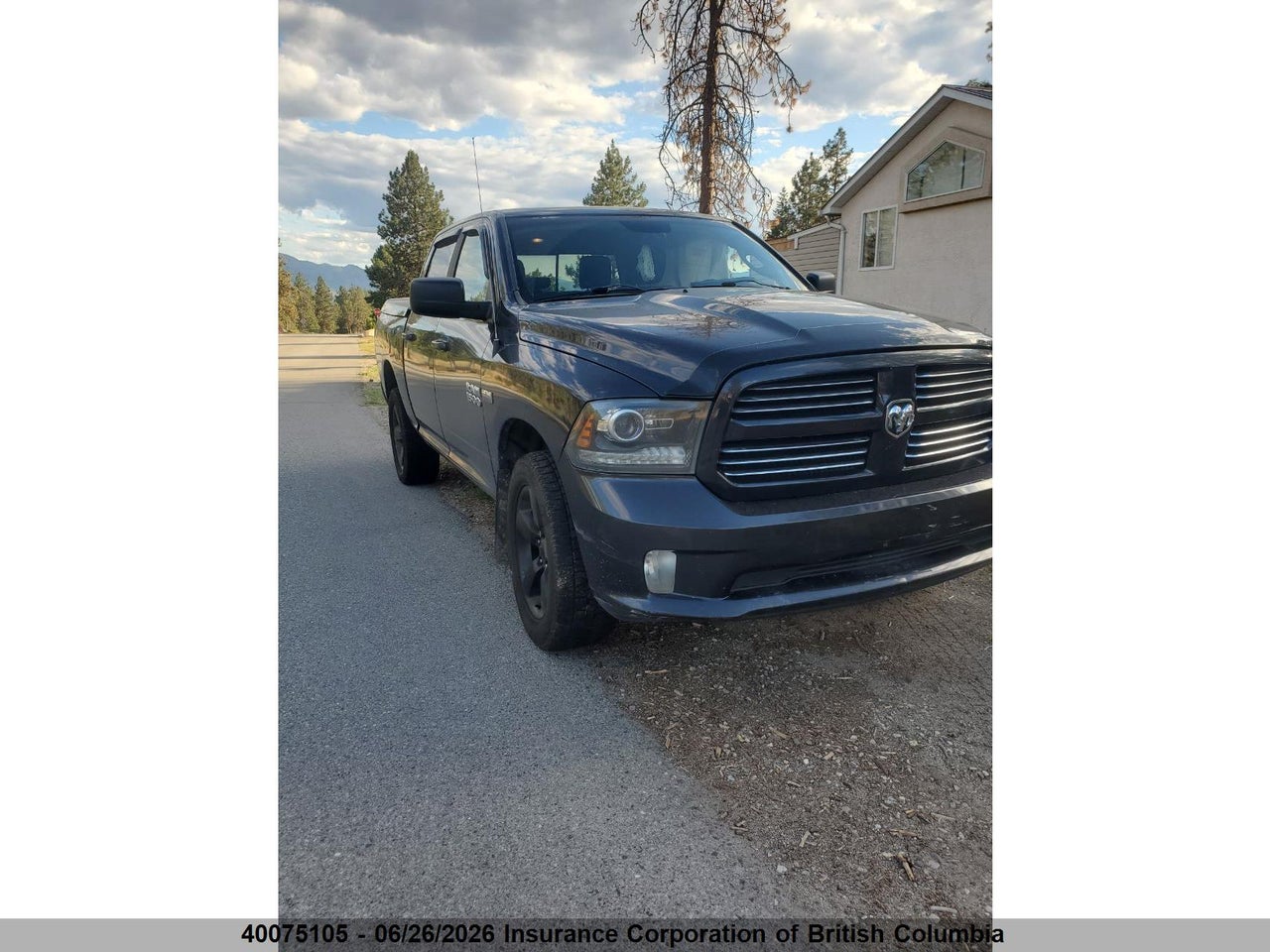 1C6RR7MT5ES251903 · 2014 RAM 1500 SPORT