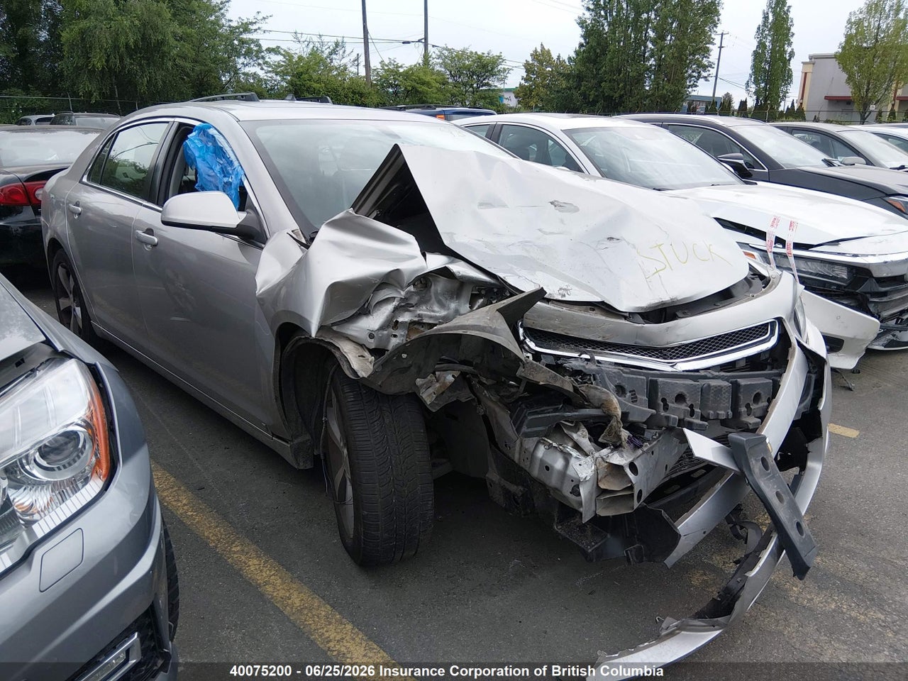 1G1ZJ57B98F270130 · 2008 CHEVROLET MALIBU 2LT