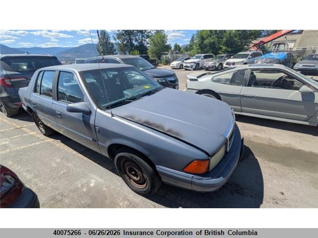 1B3BA4630MF671297 · 1991 DODGE SPIRIT