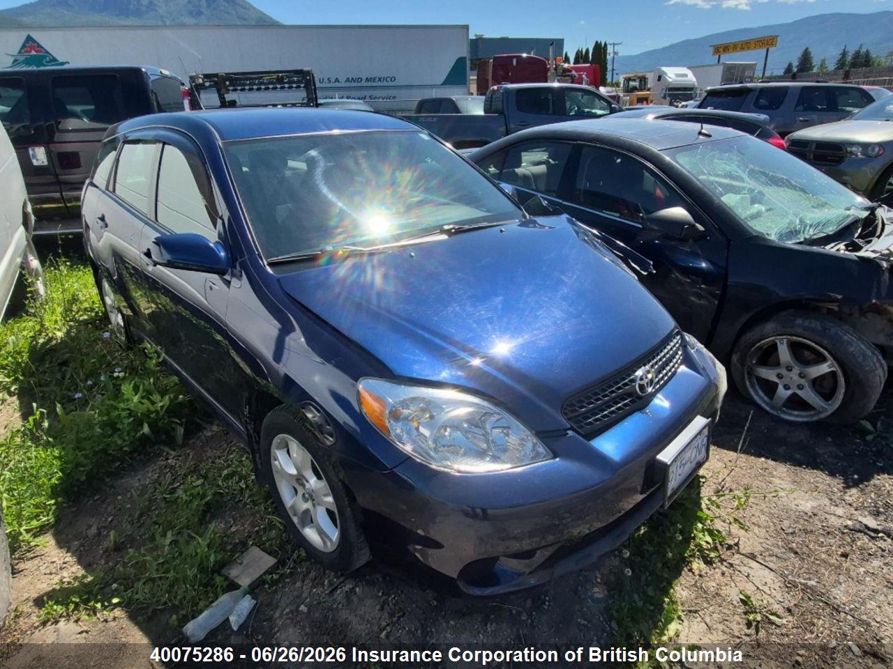 2T1KR32E58C687549 · 2008 TOYOTA Matrix XR