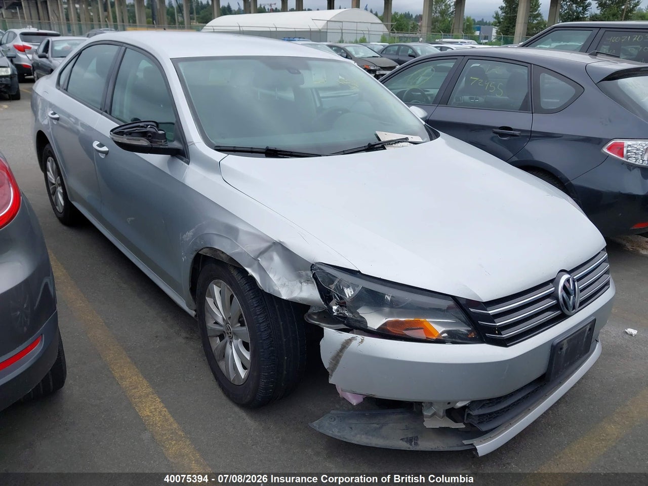 1VWAH7A36CC014290 · 2012 VOLKSWAGEN PASSAT S