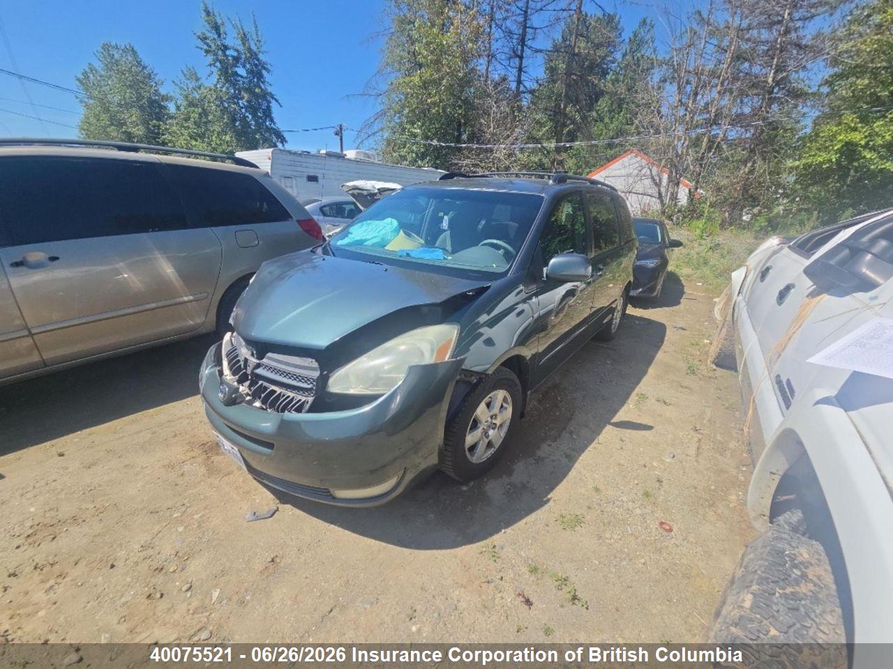 5TDZA23C54S079769 · 2004 TOYOTA SIENNA CE/LE