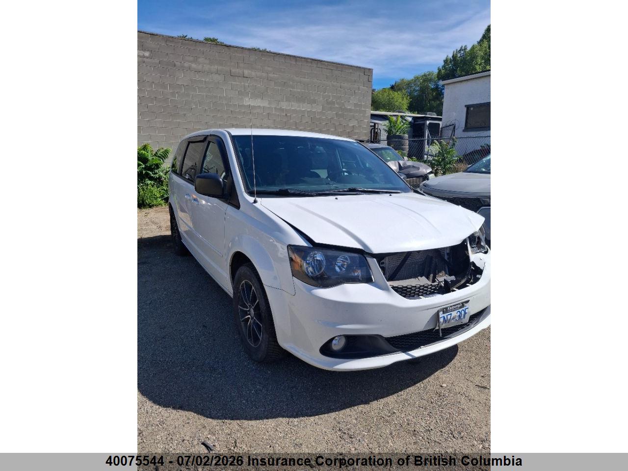 2C4RDGBG8GR244154 · 2016 DODGE GRAND CARAVAN SE