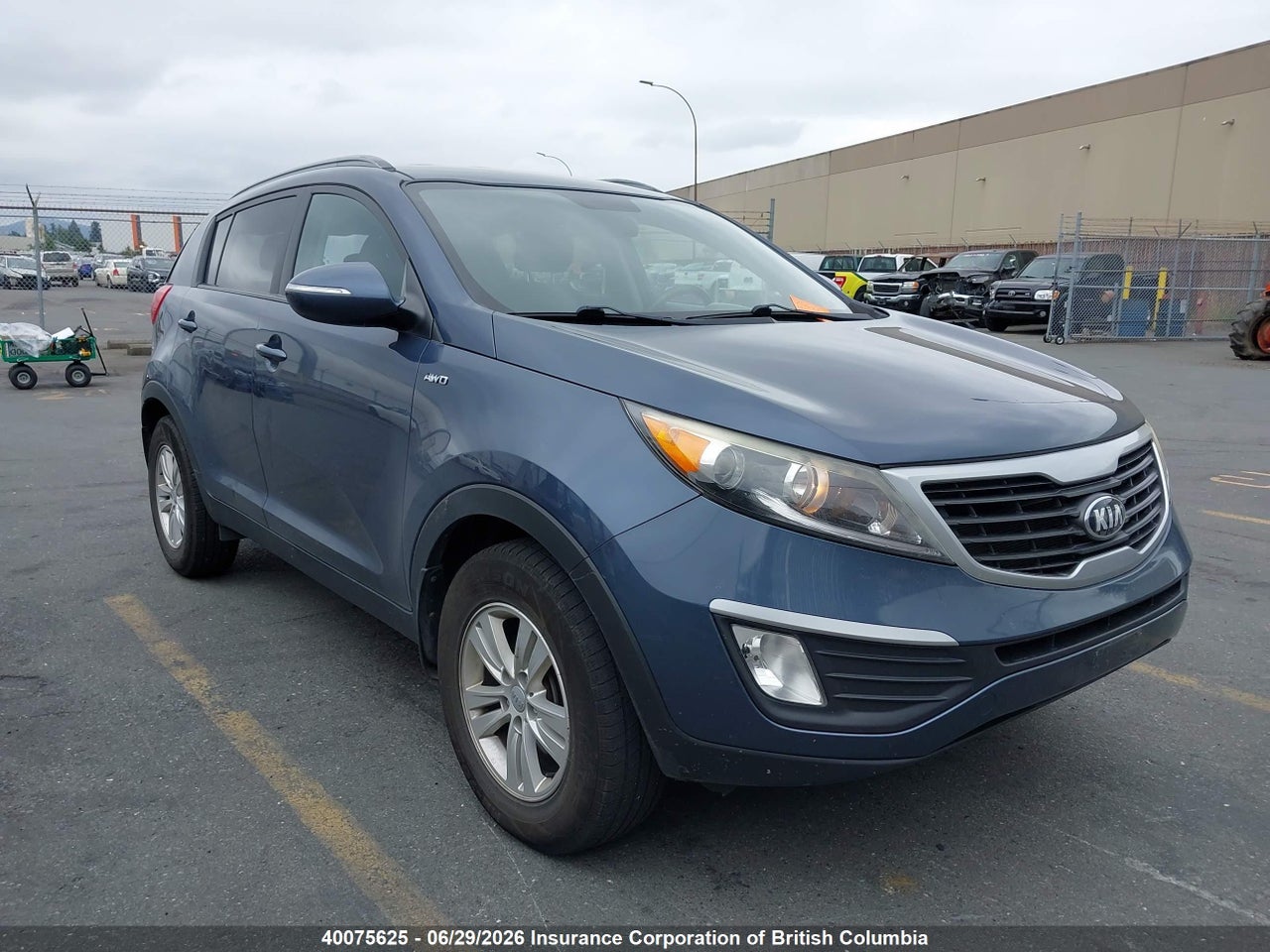 KNDPBCA23D7519776 · 2013 KIA Sportage LX
