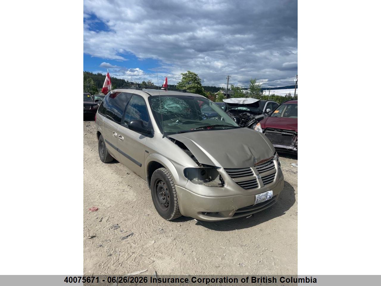 1D4GP25R15B428865 · 2005 DODGE CARAVAN SE