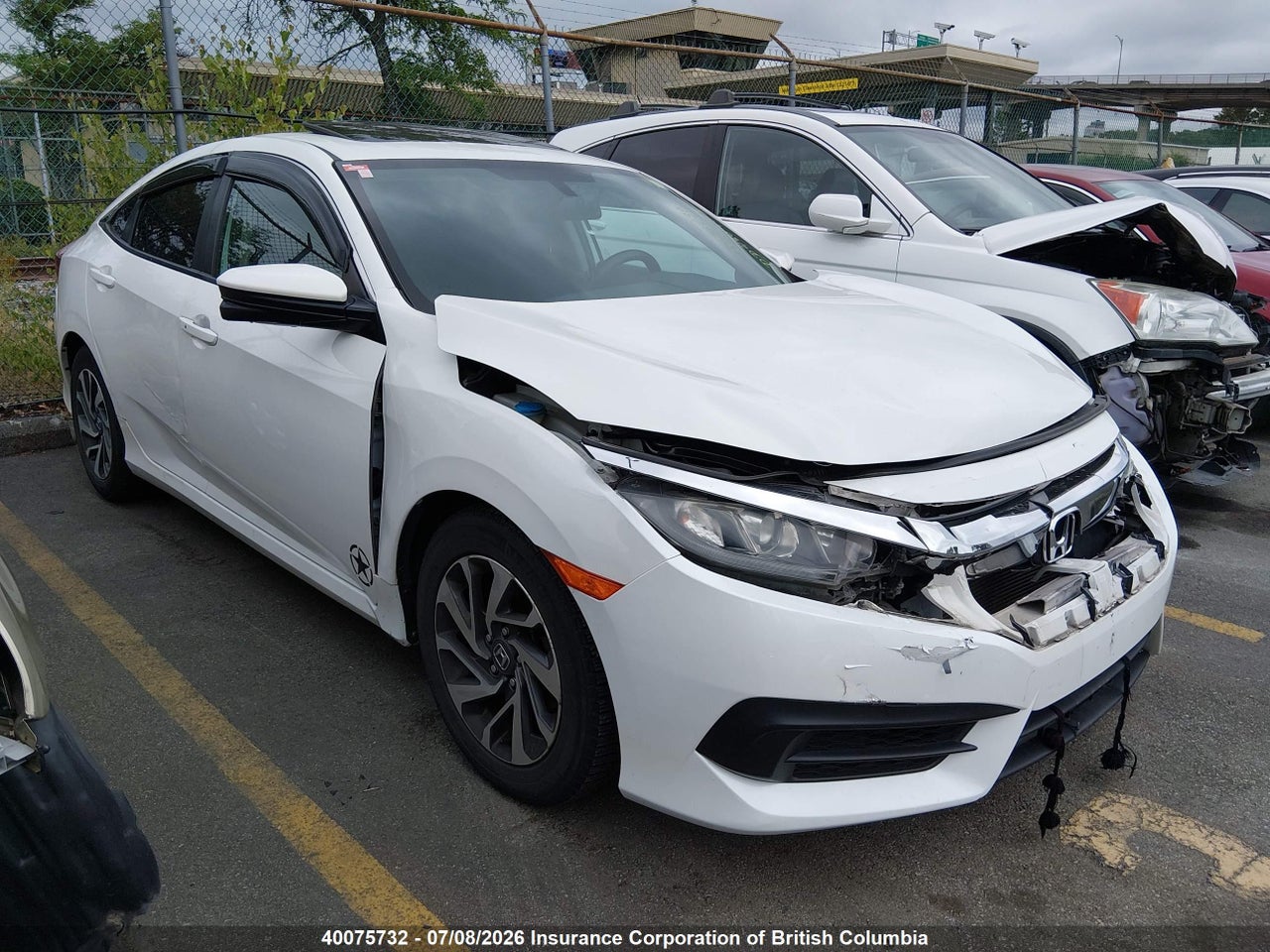 2HGFC2F7XGH012665 · 2016 HONDA CIVIC EX