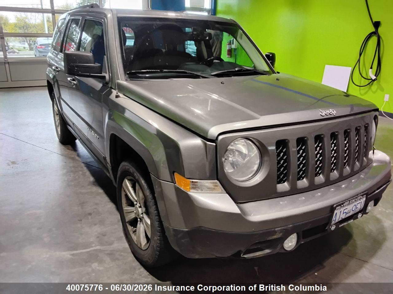 1C4NJRAB1CD620604 · 2012 JEEP PATRIOT SPORT/NORTH