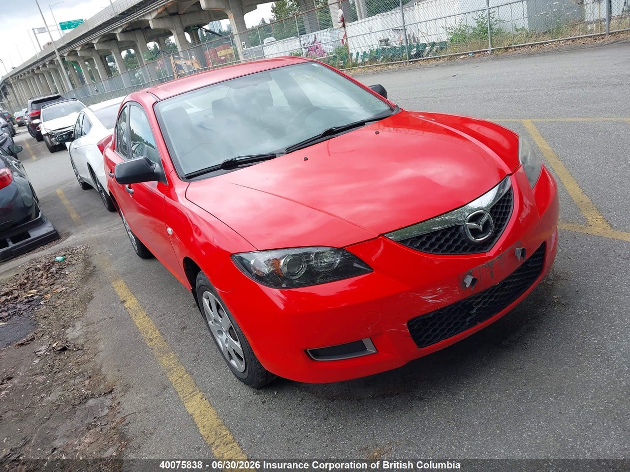 JM1BK32FX81812238 · 2008 MAZDA 3 I