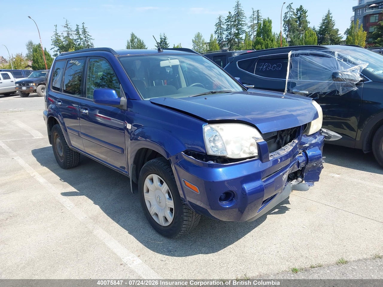 JN8BT08V95W101336 · 2005 NISSAN X-TRAIL XE/SE