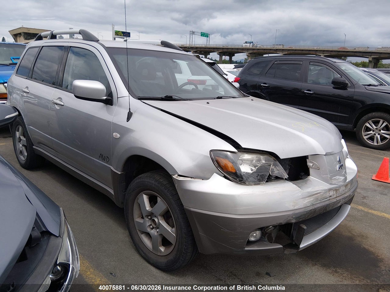JA4LZ41G53U603989 · 2003 MITSUBISHI OUTLANDER XLS