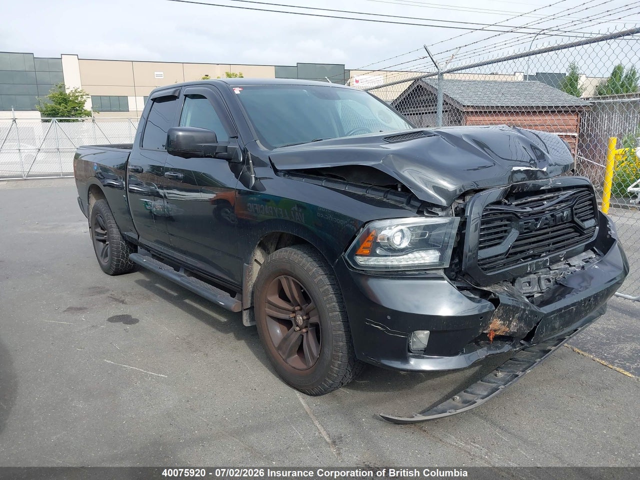1C6RR7HT1JS263647 · 2018 RAM 1500 SPORT
