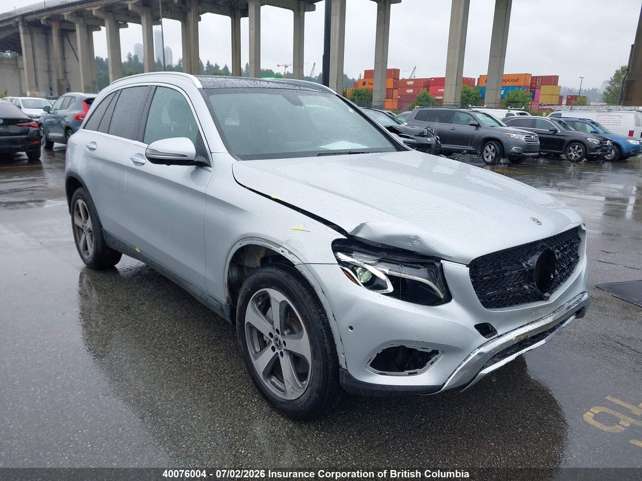 WDC0G4KB6JV053026 · 2018 MERCEDES BENZ GLC 300 4MATIC