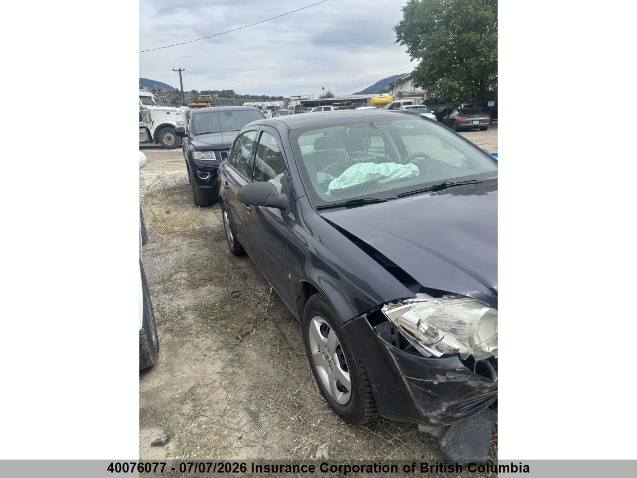 1G1AJ55F987111380 · 2008 CHEVROLET COBALT LS