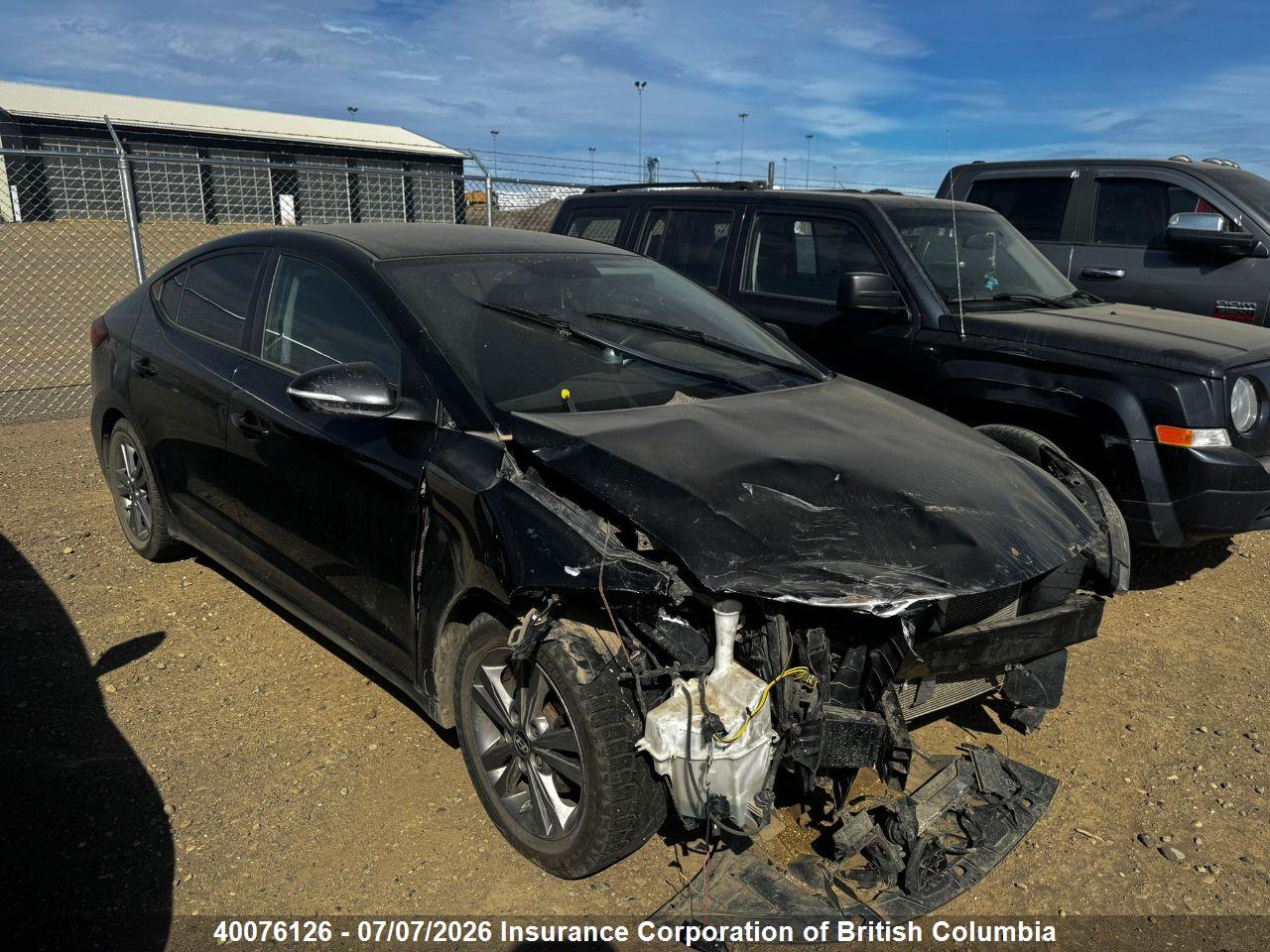 KMHD84LF7HU396400 · 2017 HYUNDAI ELANTRA SE/VALUE/LIMITED