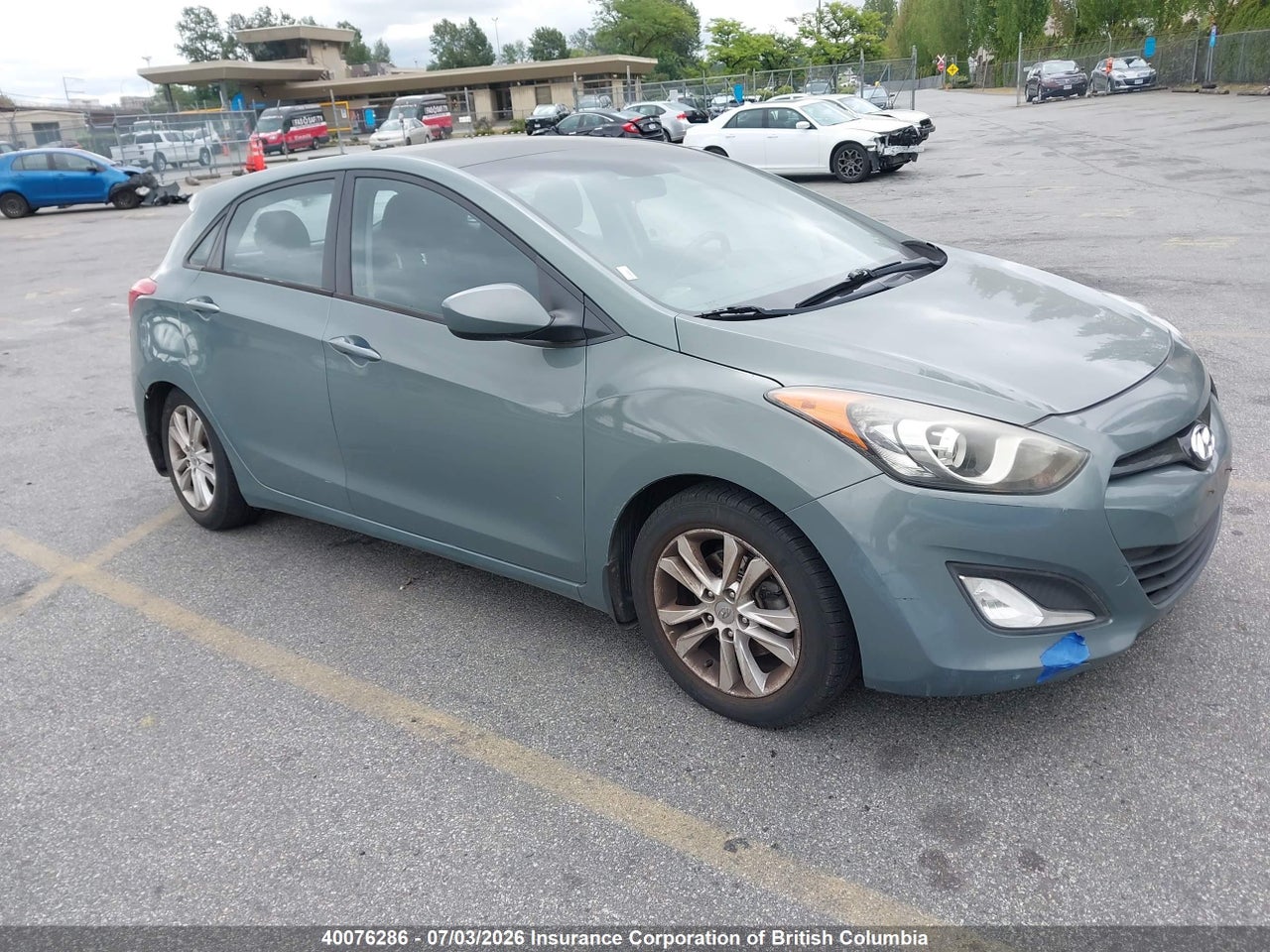KMHD35LE9DU034283 · 2013 HYUNDAI ELANTRA GT GLS