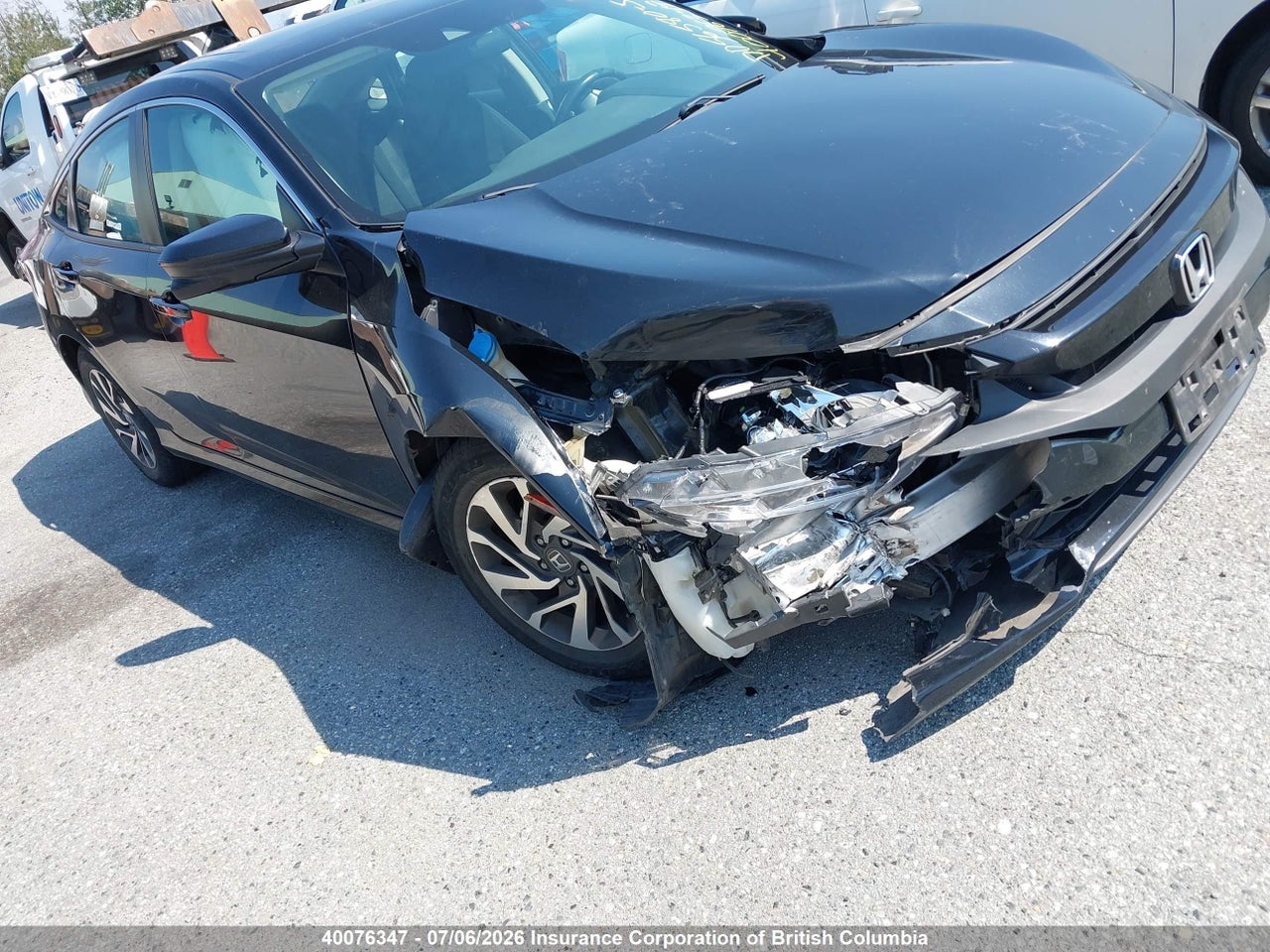 2HGFC2F72KH016153 · 2019 HONDA CIVIC EX