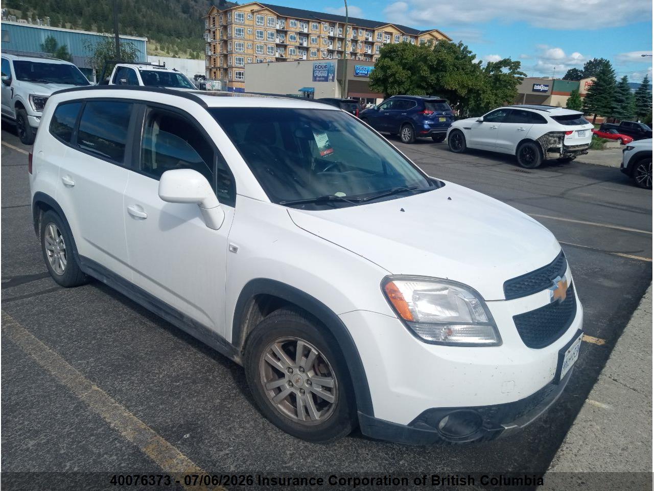 KL77P2EMXCK508225 · 2012 CHEVROLET ORLANDO 1LT/2LT