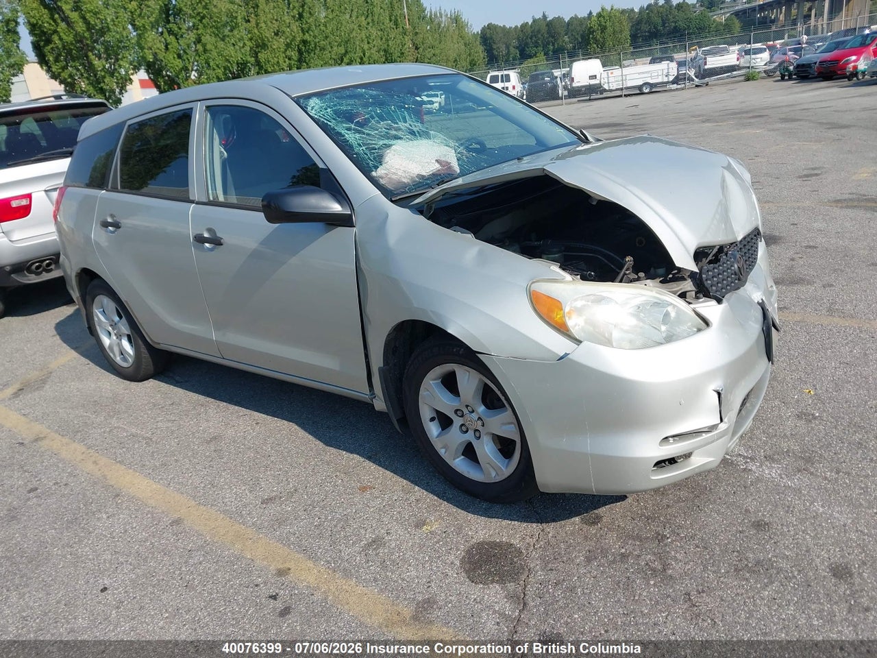 2T1KR32E93C708444 · 2003 TOYOTA COROLLA MATRIX XR