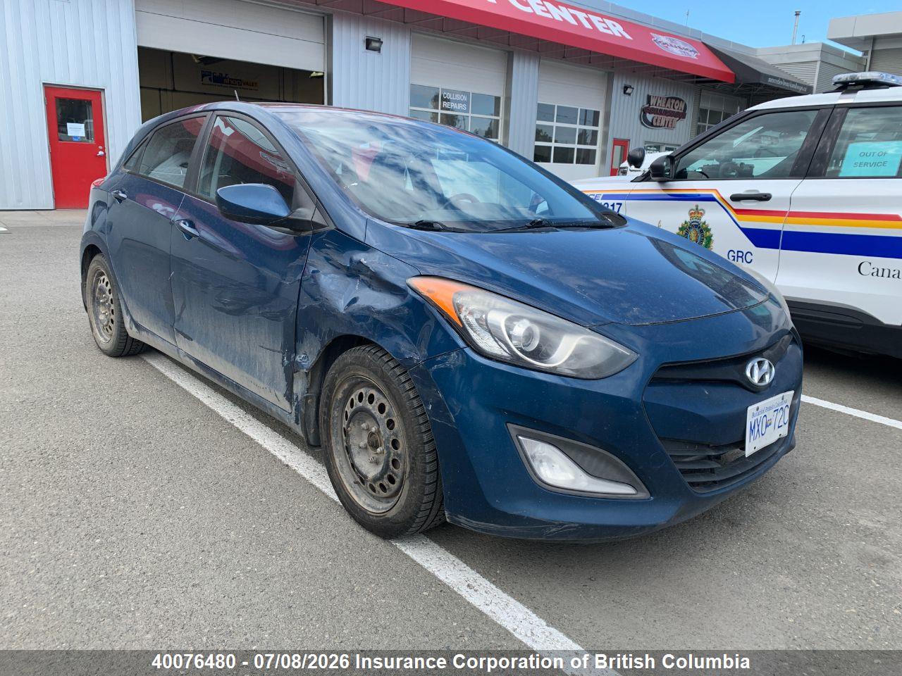 KMHD35LE3DU144780 · 2013 HYUNDAI ELANTRA GT GLS