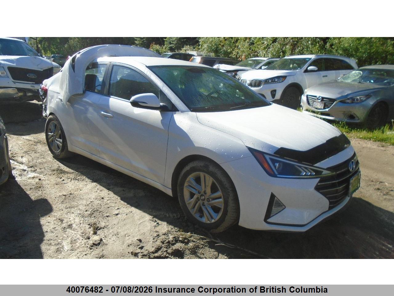 KMHD84LF3LU004392 · 2020 HYUNDAI ELANTRA SEL/VALUE/LIMITED