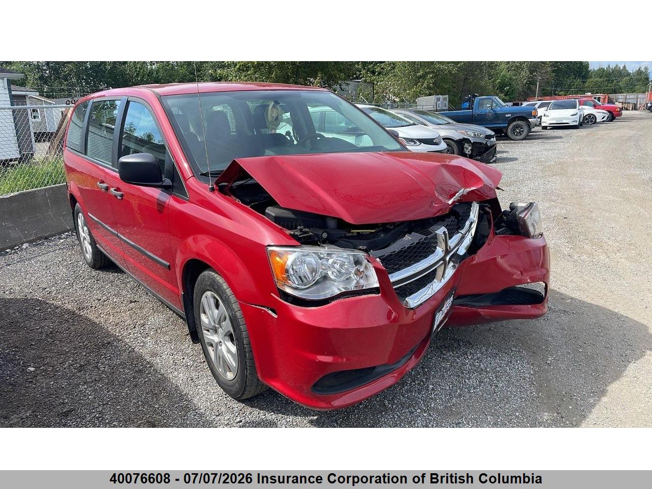 2C4RDGBG8GR136228 · 2016 DODGE GRAND CARAVAN SE