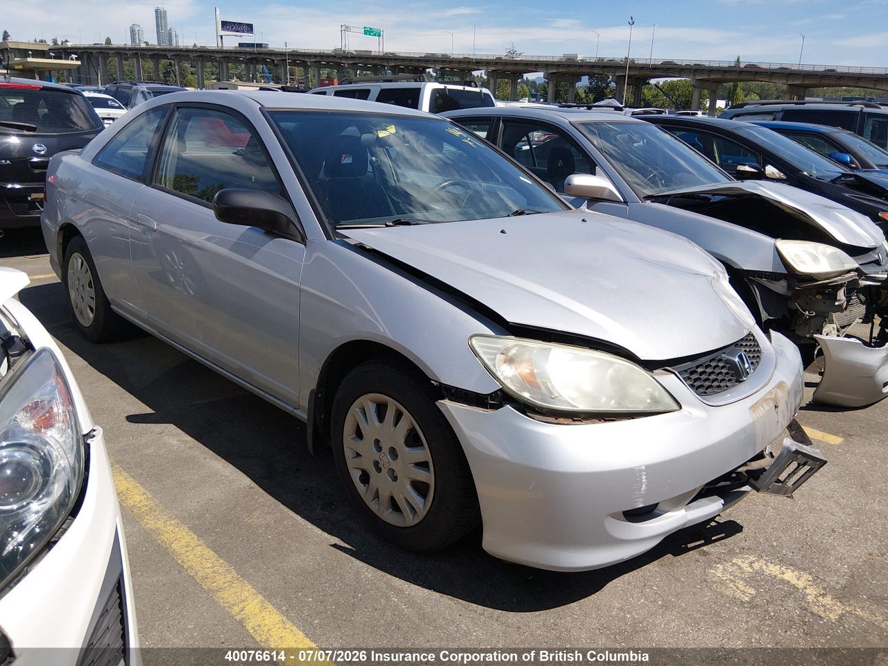 1HGEM21585L804442 · 2005 HONDA CIVIC LX