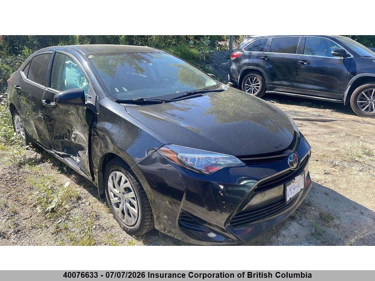 2T1BURHE4JC112812 · 2018 TOYOTA COROLLA L/LE/XLE/SE/XSE