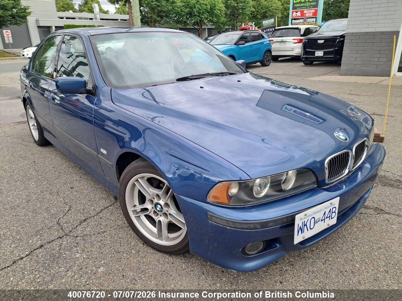 WBADT63473CK28507 · 2003 BMW 530IA