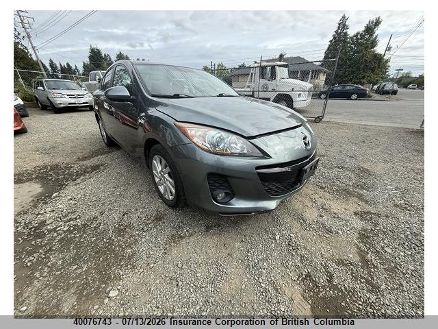 JM1BL1V77C1617695 · 2012 MAZDA MAZDA3 GS-SKY