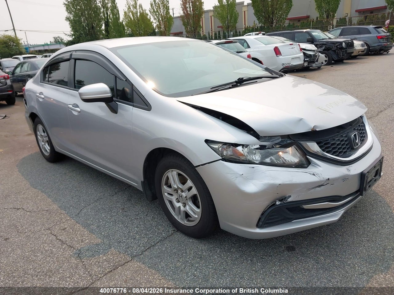2HGFB2F4XEH027074 · 2014 HONDA CIVIC LX
