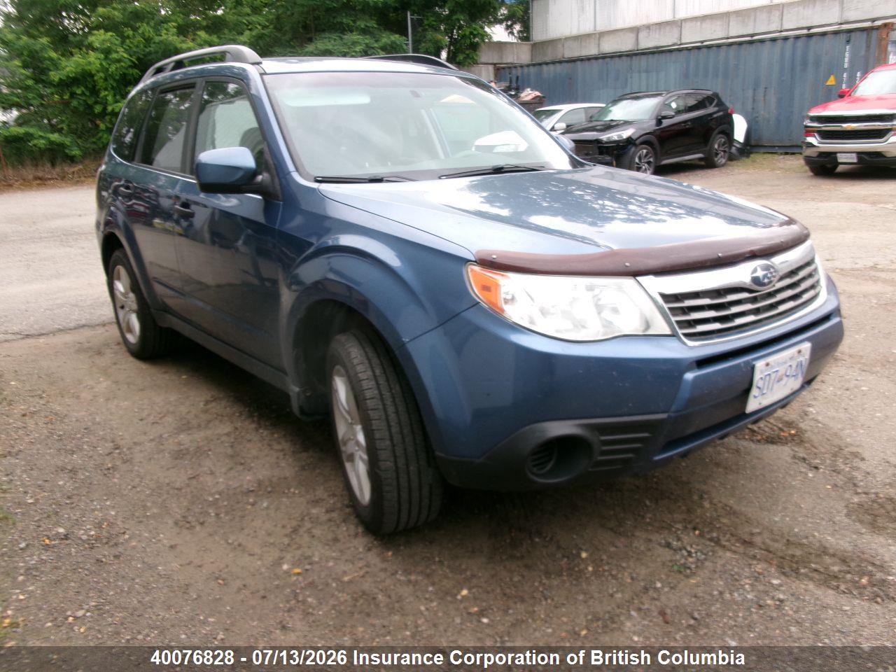 JF2SH6BC3AG729129 · 2010 SUBARU FORESTER XS