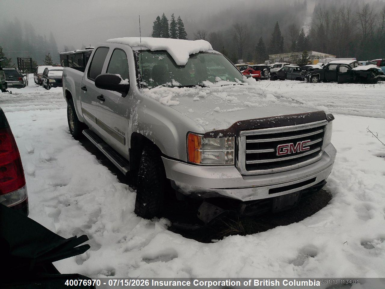 3GTP2VE73CG309909 · 2012 GMC SIERRA K1500 SLE