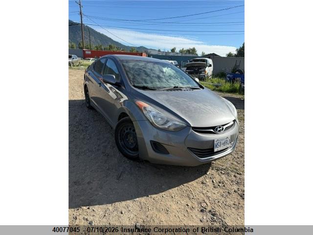 5NPDH4AE9DH203733 · 2013 HYUNDAI ELANTRA GLS/LIMITED