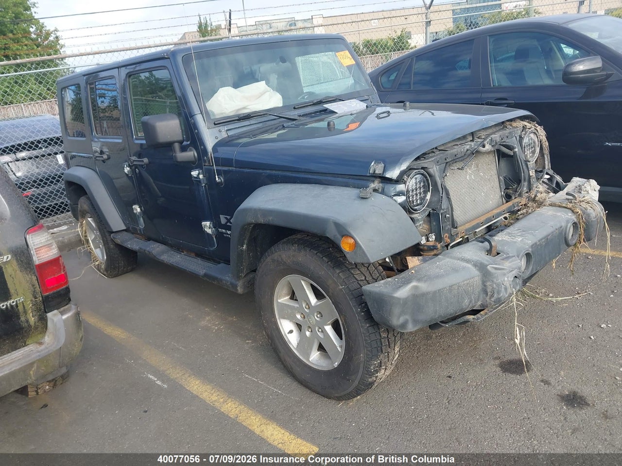 1J4GA391X8L593055 · 2008 JEEP WRANGLER UNLIMITED X