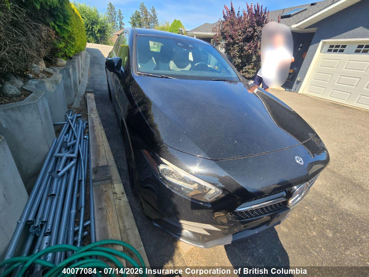 WDD3F4HB1KJ072725 · 2019 MERCEDES BENZ A 250 4MATIC