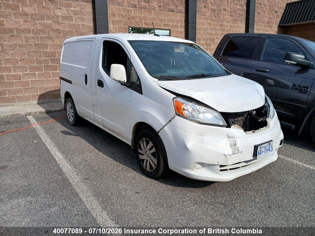 3N6CM0KN0HK719759 · 2017 NISSAN NV200 S/SV