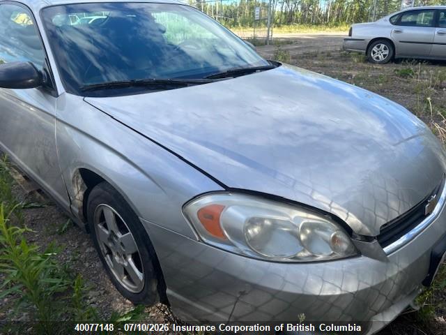 2G1WJ15NX69330303 · 2006 CHEVROLET MONTE CARLO LS