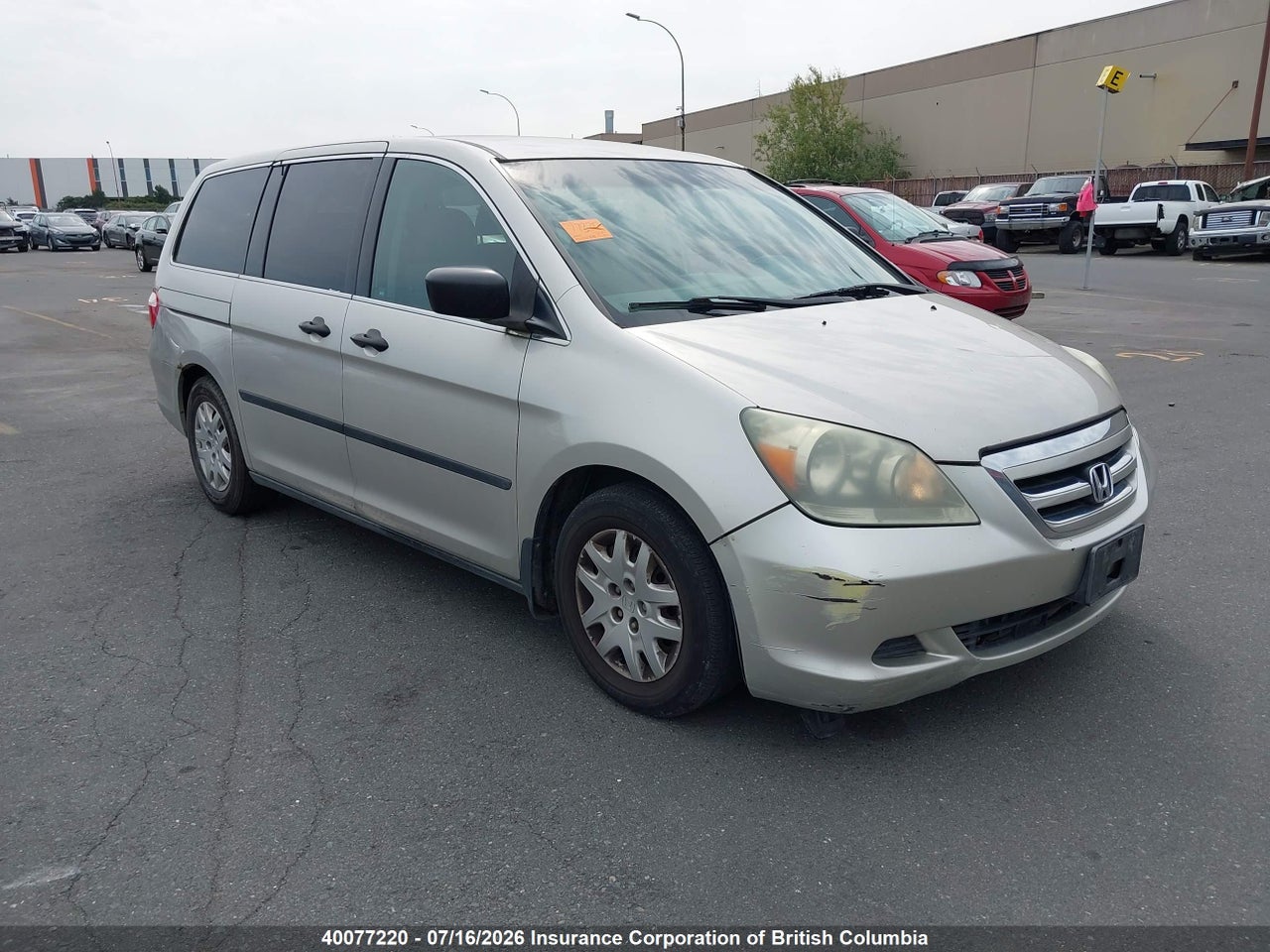 5FNRL38225B501275 · 2005 HONDA ODYSSEY LX