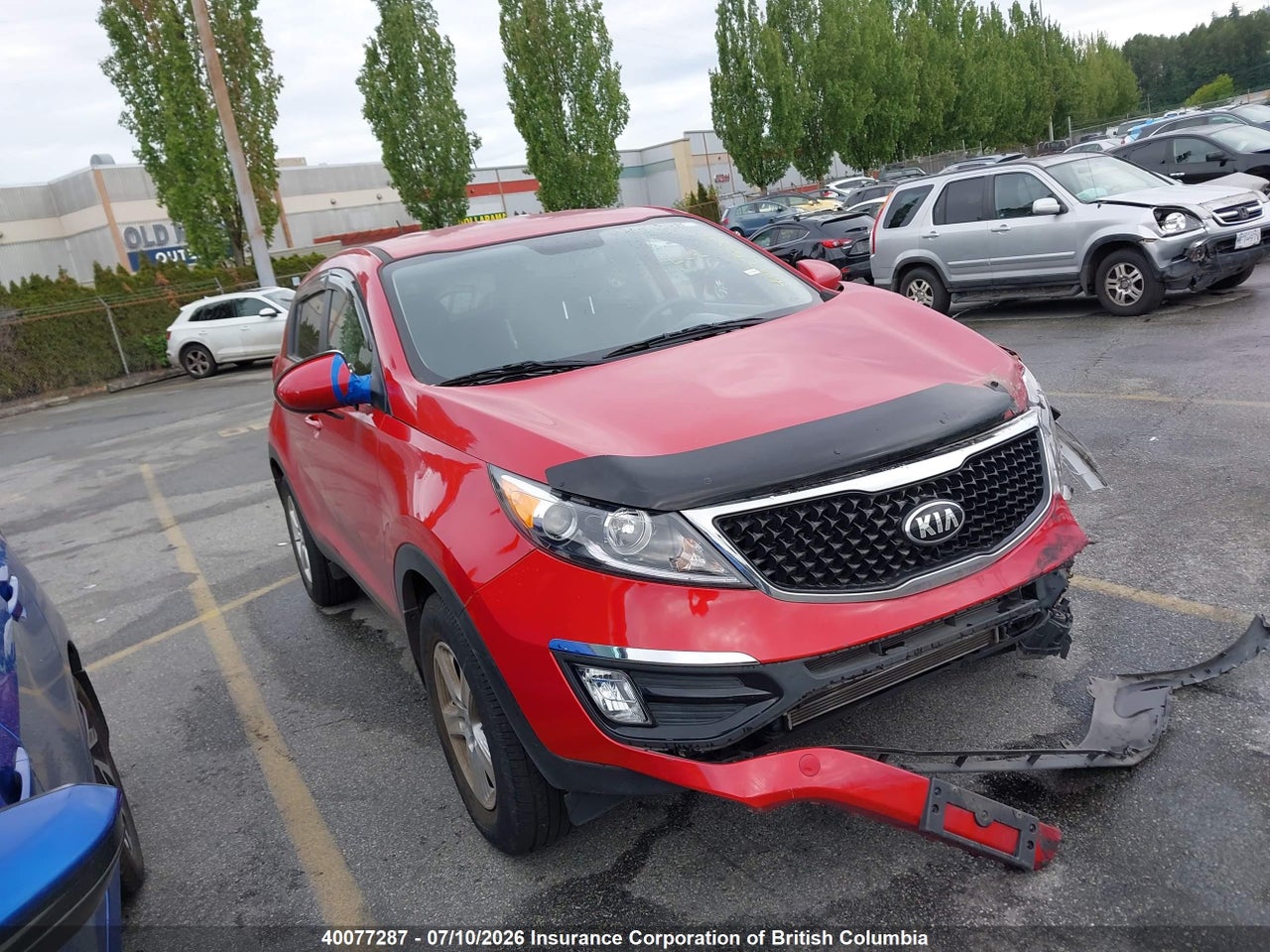 KNDPB3AC1F7695401 · 2015 KIA Sportage LX