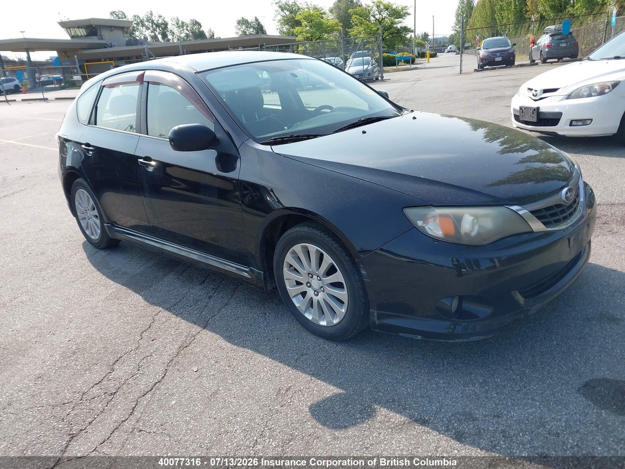 JF1GH62679G807525 · 2009 SUBARU IMPREZA 2.5I