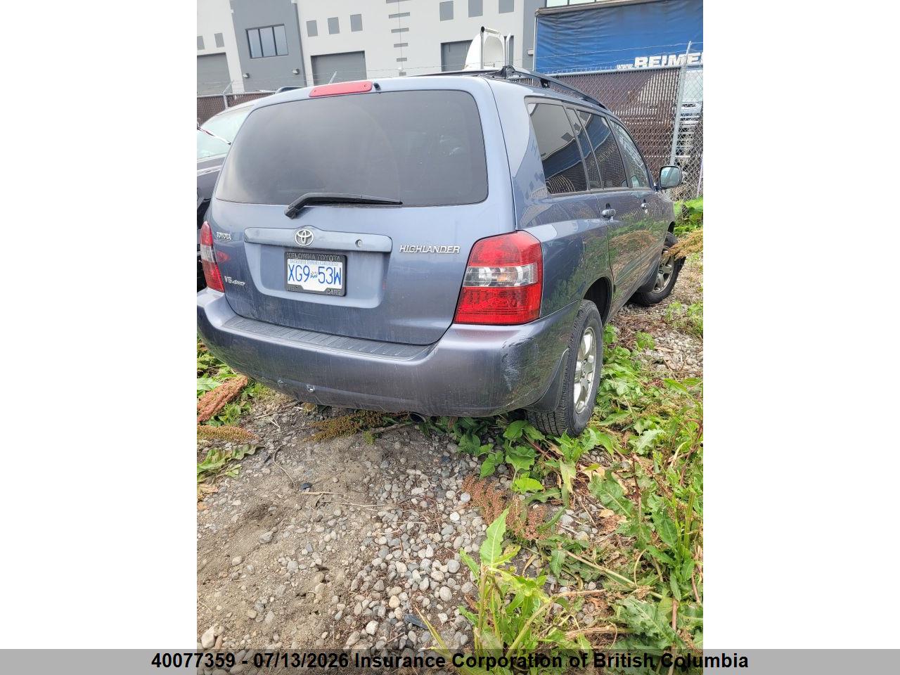 JTEHP21AX50109022 · 2005 TOYOTA HIGHLANDER LIMITED