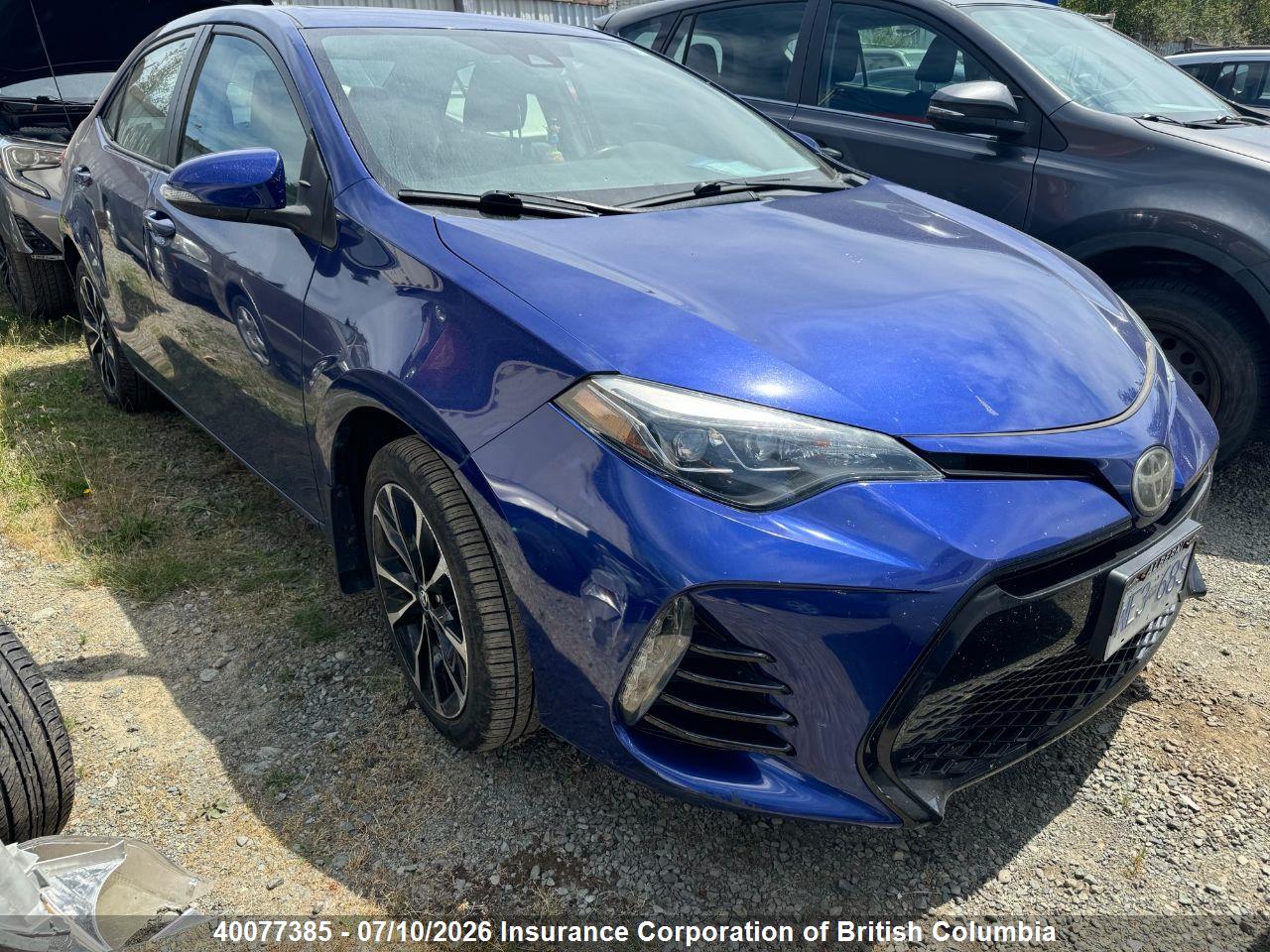 2T1BURHE8JC974463 · 2018 TOYOTA COROLLA L/LE/XLE/SE/XSE