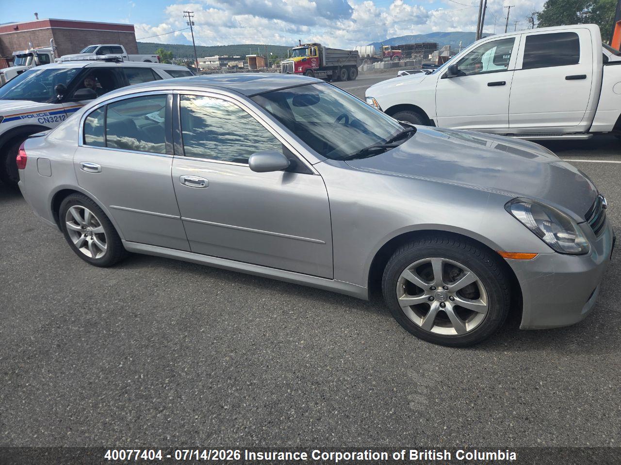 JNKCV51F95M313464 · 2005 INFINITI G35X
