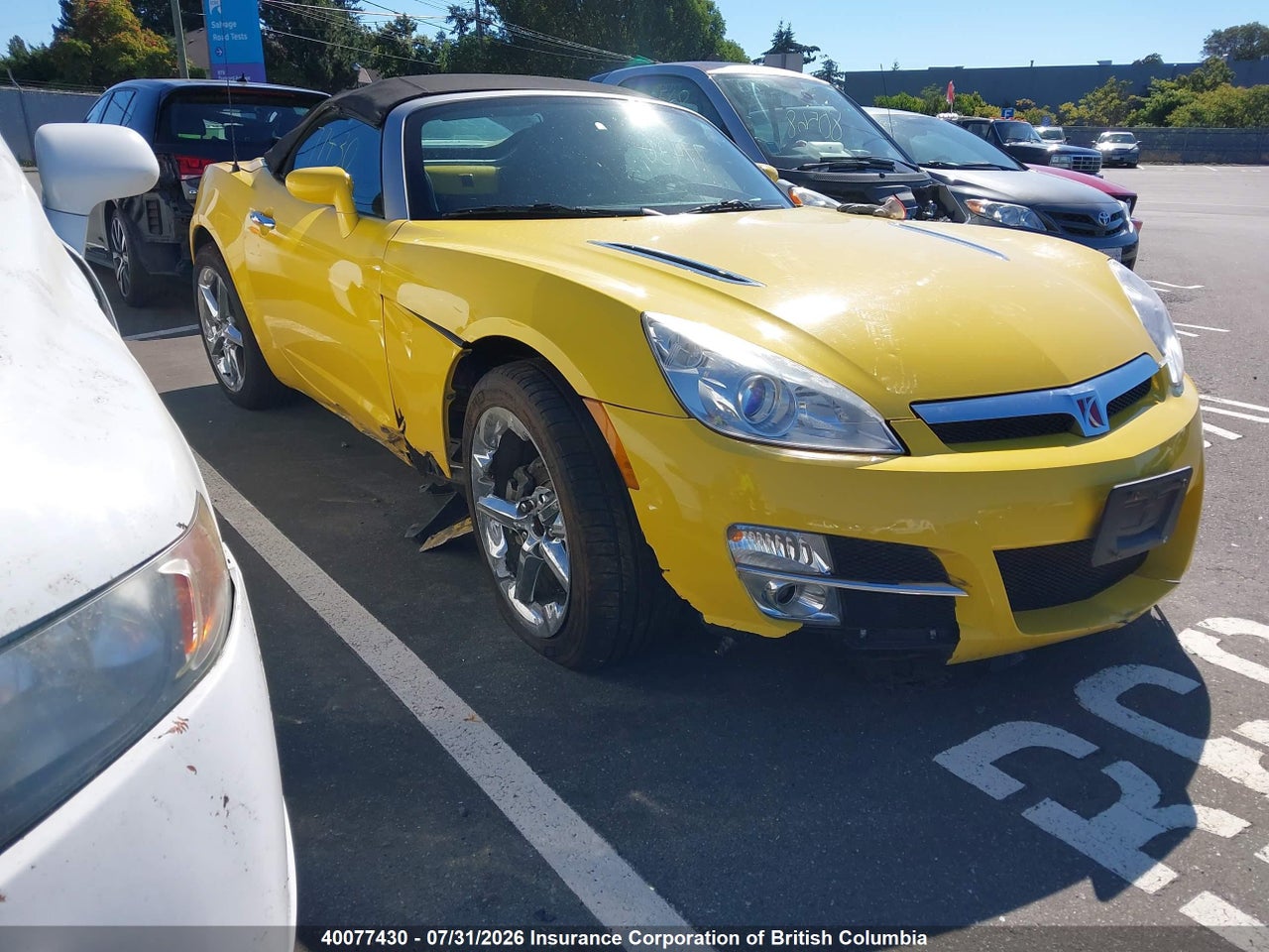 1G8MB35B17Y110813 · 2007 SATURN SKY