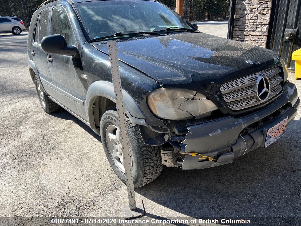 4JGAB54E4XA138299 · 1999 MERCEDES BENZ ML 320